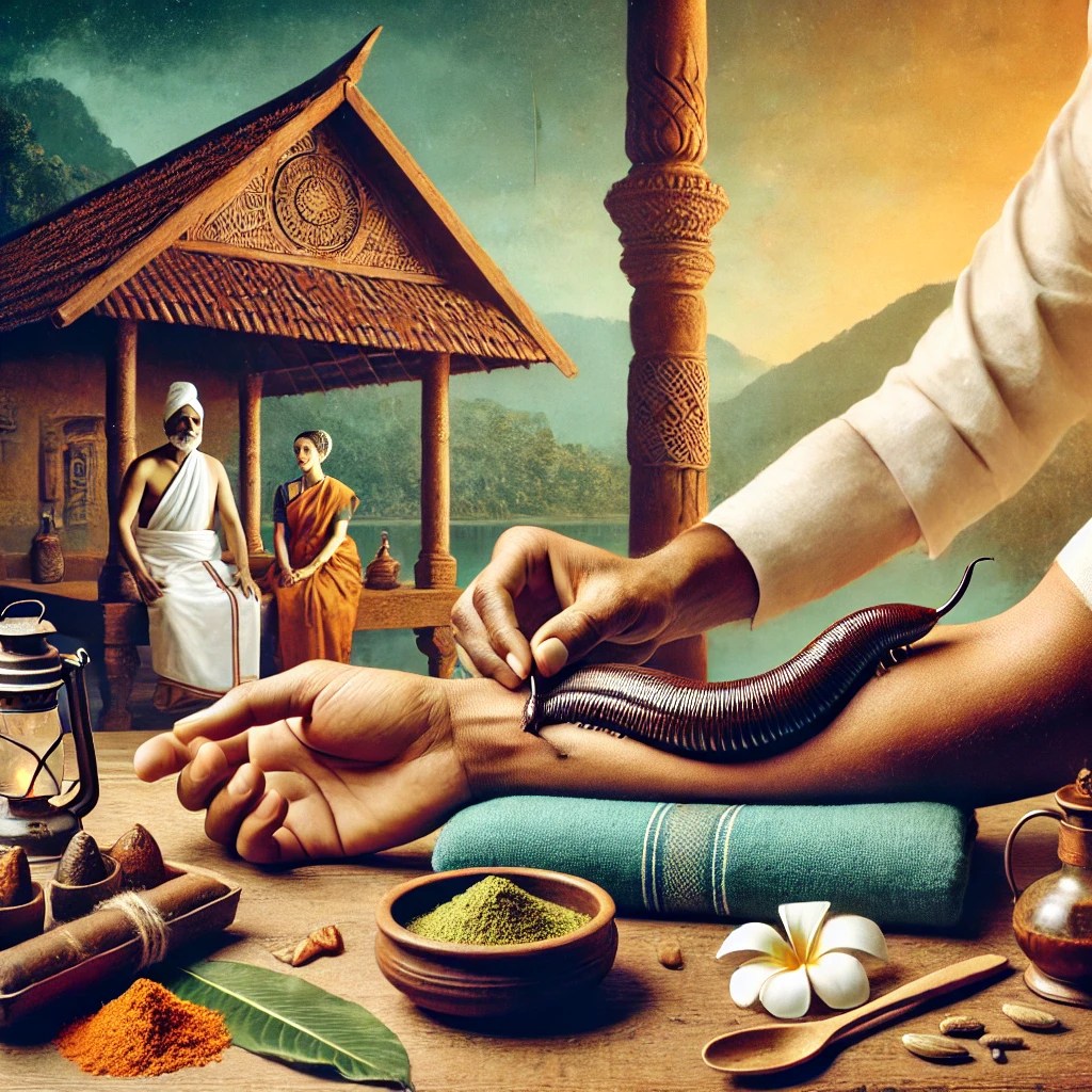 जलौका विधि (Leech Therapy in&nbsp;Ayurveda)